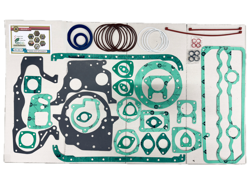 Kit garnituri motor D-245 "Lux" tot (paronit*EU+silicon+Garnitura*metal)